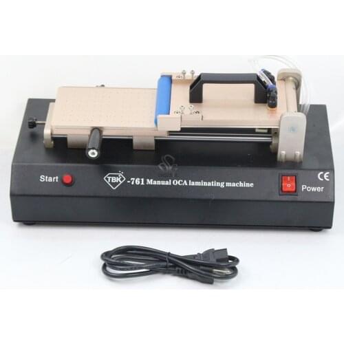 Manual Built-in Vacuum Pump Universal OCA Film Laminating Machine Multi-purpose Polarizer for LCD Film TBK-761