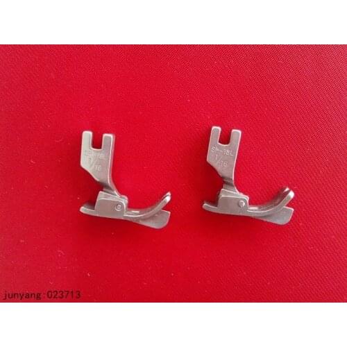 SEWING MACHINE SPARE PARTS ACCESSORIES SEWING PRESSER FOOT SP-18L 1/16" PRESSER FOOT FOR LOCK-STITCH MACHINES