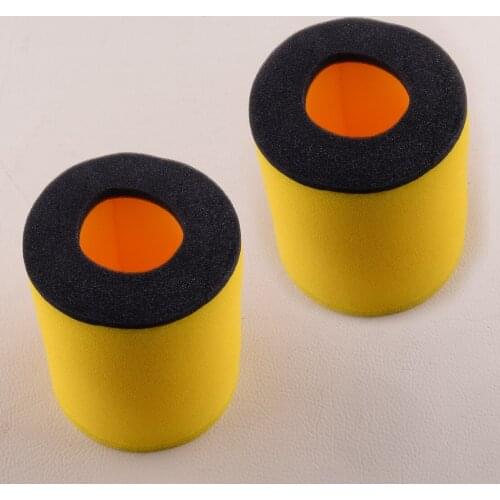 2Pcs Air Filter Cleaners Elements Fit For Suzuki LTA400FL LTF500F Vinson LTZ400 QuadSport 13780-07G00 13791-03G00 13780-03G00