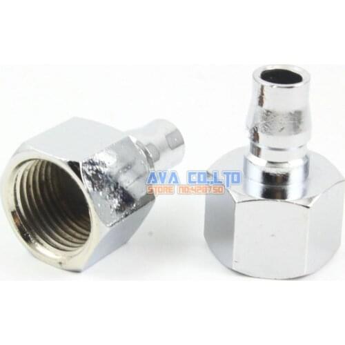 5 Pieces 1/2" BSP Female Air Compressor Hose Quick Coupler Plug Fitting