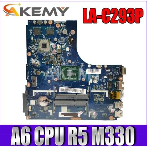 AKemy AAWBC/BD LA-C293P for Lenovo B51-35 notebook motherboard A6 CPU R5 M330 GPU DDR3 100% test work