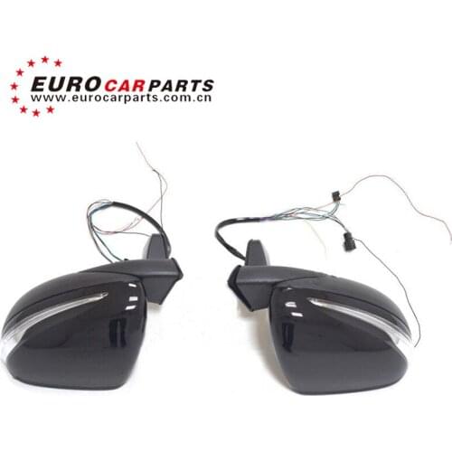 W463 side mirror carbon fiber material side mirror cover with LED back mirror 1990-2018y gclass w463 g500 g550 g350d