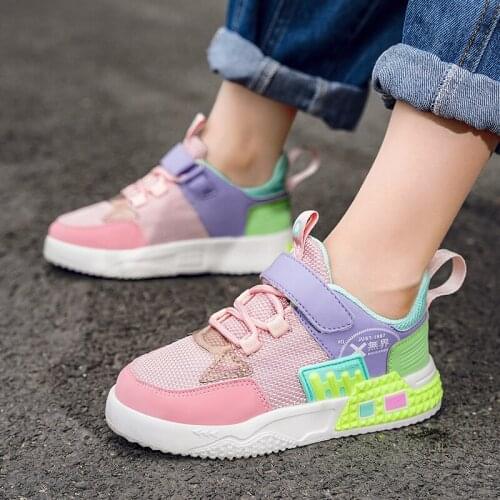 Childrens Footwear Shoes For Girls 2021 Kids Toddler Student Tennis Shoes Big Girls Sneakers Childrens Sports Casual Shoes