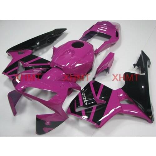 For CBR600 RR 2003 - 2004 Fairing CBR600 RR 2004 Fairing Kits CBR600 RR 2004 purple Black Plastic Fairings