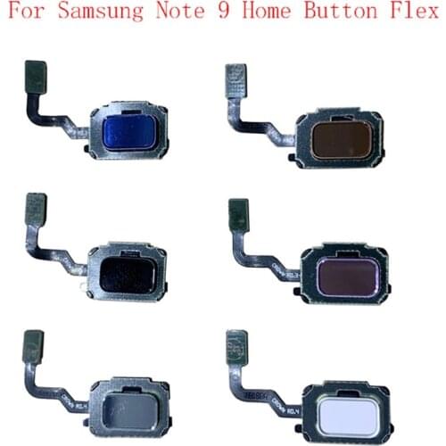 Fingerprint Sensor Home Button Flex Cable Ribbon For Samsung Note 8 N950F N950U Note 9 N960F N960U Touch Replacement parts