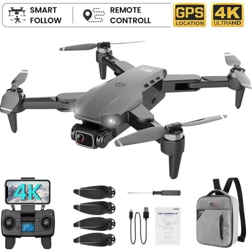 New L900 PRO GPS Drone With 4K Dual HD Camera Professional Aerial Photography RC Distance 1200M Brushless Motor Fold Quadcopter