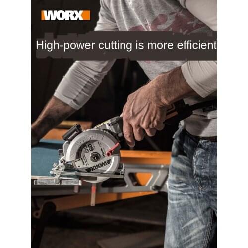 High-power Woodworking Saws Electric Circular Saw Cutting Machine Decoration Power Tools Wx427 Multi-function 45-degree