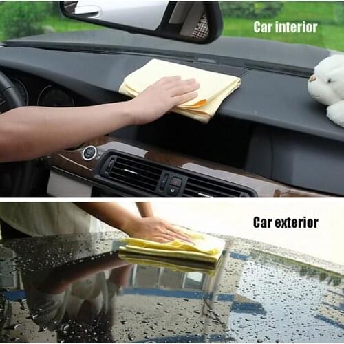 68 * 43 * 0.2cm Polyvinyl Alcohol Suede Car wash Towel Cleaning Car Accessories Car Care Home Cleaning Blowing Cloth