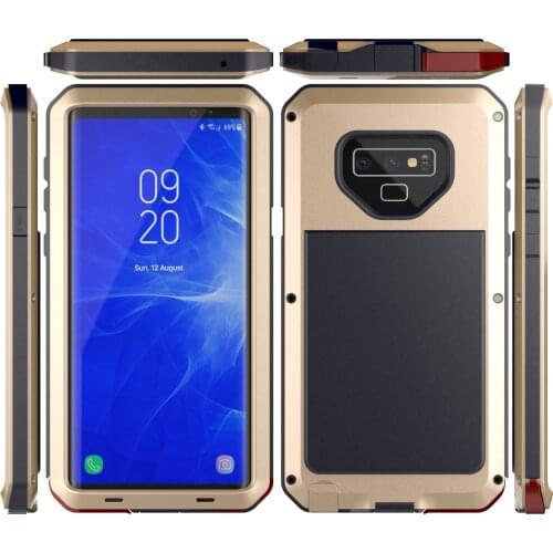 Heavy Duty Cases Doom Metal Shockproof Armor Case For Samsung Galaxy Note 9 case