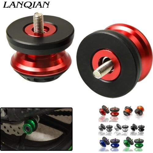 FOR 6MM 8MM 10MM Motorcycle Swingarm Sliders For Yamaha MT-03 MT03 MT 03 2005 2006
