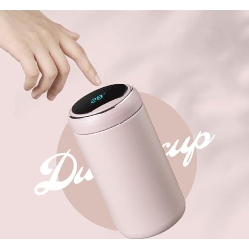 Thermal Mug Stainless Steel Smart Vacuum Mug Small and Portable Mini Water Cup Female Student Thermos Water Bottle Thermos Mug