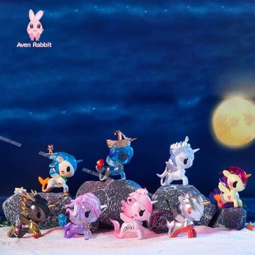 Tokidoki Mermicorno 6 Series Blind Box Toys for Girls Figure Action Caja Sorpresa Surprise Box Guess Bag Collection Model Gift