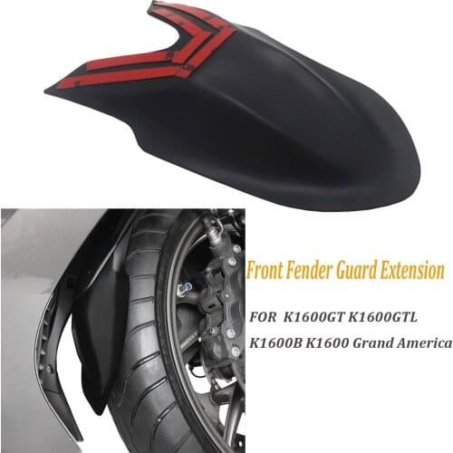 FOR BMW K1600GT K1600GTL K1600B K1600 Grand America Motorcycle Accessories ABS Front Fender Guard Extension