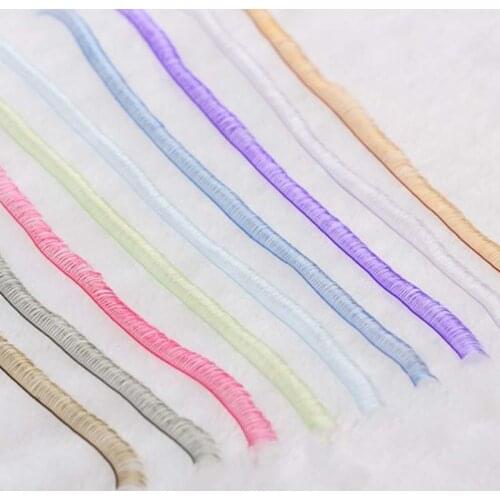 100PCS/LOT Wholesale DIY Doll Accessories SD BJD Doll Eye Lashes Reborn Doll Eyelashes Colored