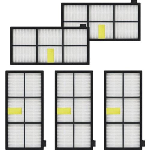 5pcs Heap filter kit for iRobot Roomba 800 900 Series 870 880 980 Vacuum Cleaner Accessories parts replacement