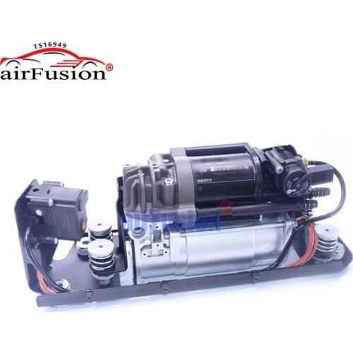AirFusion New 2008-2017 Air Suspension Compressor With Bracket Valve For BMW F01 F02 F04 F07 37206794465 37206789165 37206784137