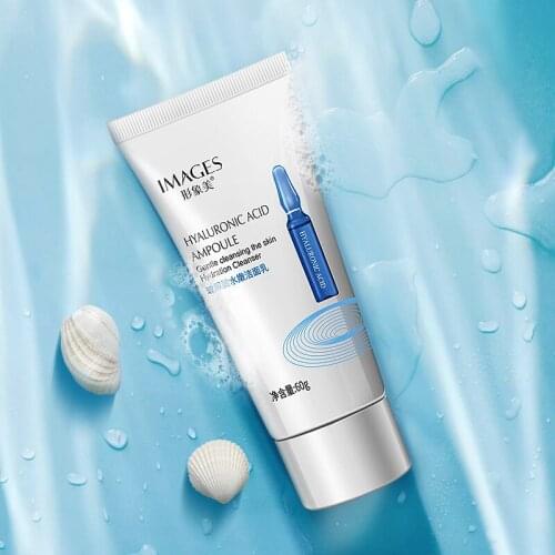 Hyaluronic Acid Facial Cleanser Ampoule Niacinamide Cleanser Moisturizing Mild and Not Irritating Brightens The Complexion