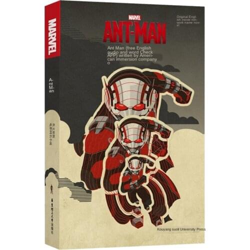 Ant-Man English Reading Board Book Children Cognitive Reading Story Book Classroom Educational Toy Montessori Hand Book