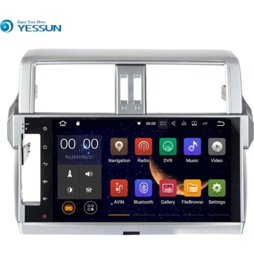 Yessun For TOYOTA PRADO / LC150 / PRADO 150 Android Multimedia Player System Car Radio Stereo GPS Navigation Audio Video