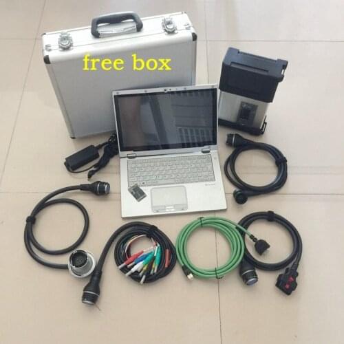 MB Star C5 SD Connect C5 D.AS DTS 2020.12v SD C5 Diagnosis Software ssd with tablet cf-ax2 i5 fold screen in Aluminum Box