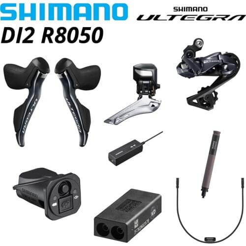 SHIMANO Ultegra DI2 R8050 2*11 Speed Road Bike RD-R8050 FD-R8050 Groupset Update RS910 E-TUBE SM-BCR2 Electric Battery Charger