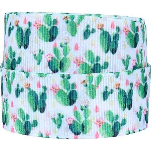 FLRA Ribbon (50yards/lot)FLORA Ribbons new arrival green tiny flower ribbons for hair bows