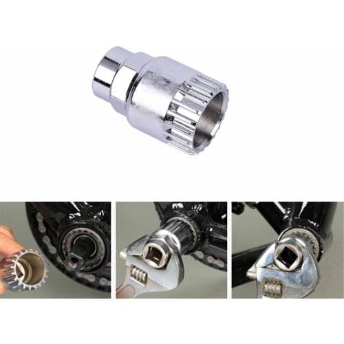 Bicycle Bottom Bracket MTB Bike Crank Extractor Remover Bottom Bracket Repair Tool 12 Teeth Diagnostic Tool