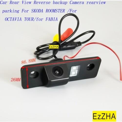 EzZHA Car Rear View Reverse backup Camera rearview parking For SKODA ROOMSTER /For OCTAVIA TOUR/for FABIA