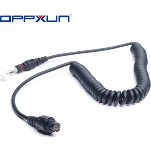 Hot DIY SM16A1 Walkie Talkie Cable For Hytera HYT MD780/G MD782U RD982U MD782V RD982V Wire Mic Microphone Speaker Line