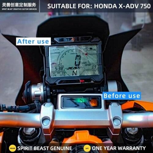 Motorcycle Speedometer TPU Scratch Proof Protection Dashboard Screen Instrument Waterproof Film for Honda X-ADV 750 XADV750