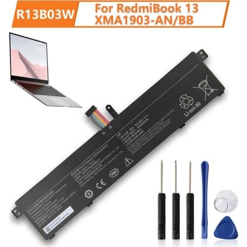 NEW Rechargeable battery R13B03W For RedmiBook 13 XMA1903-AN XMA1903-BB 5200mAh Laptop Battery