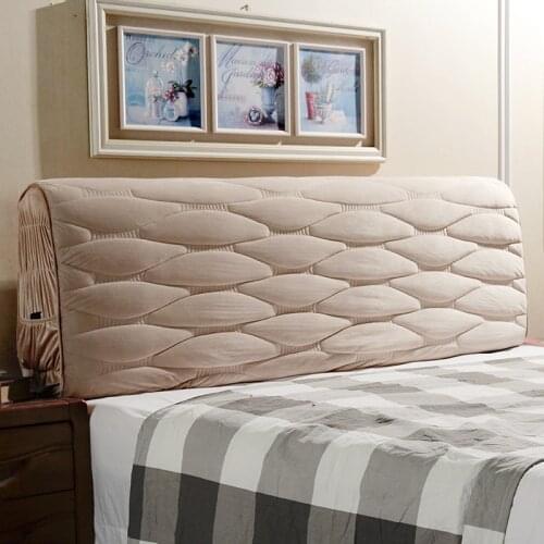 New thicken European style bed headboard cover All-inclusived bed head protective cover bed back dust protector for home hotel