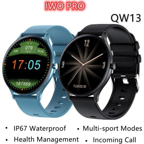 QW13 Smart Watch 2020 Ultra Thin Men Women Bluetooth Sports Tracker Fitness Watch Smartwatch For Android IOS Apple Phone Watch