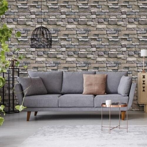 Home Prepasted Bedroom Decorative Faux Brick Self Adhesive Peel and Stick Brick Wallpaper Stone Wall Papers