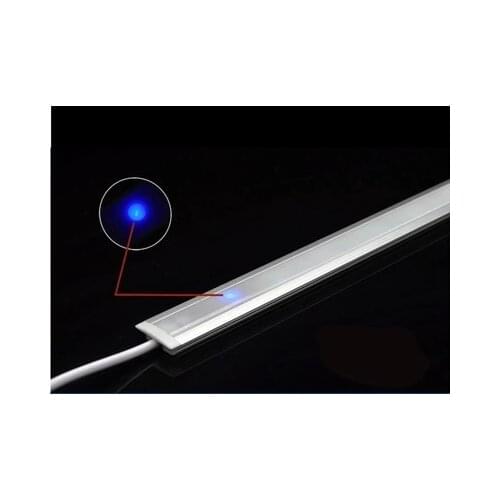 50PCS DC12V Manual Touch Sensor LED Bar light Dimmable 50cm Ultra thin 5730 LED Tude Hard rigid strip aluminum shell+PC cover