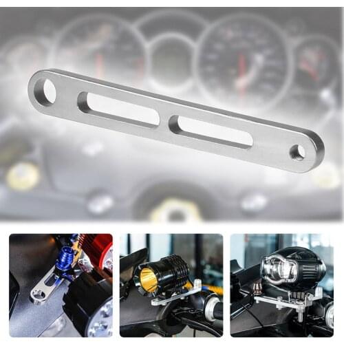 CNC Universal Motorcycle Headlight Mount Brackets Fork Ear Chopper Headlamp Holder Adjust Motor Fork Mount