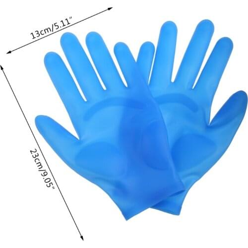 1 Pair Reusable Safe Silicone Gloves for Epoxy Resin Casting Jewelry Making Mitten DIY Crafts Tools