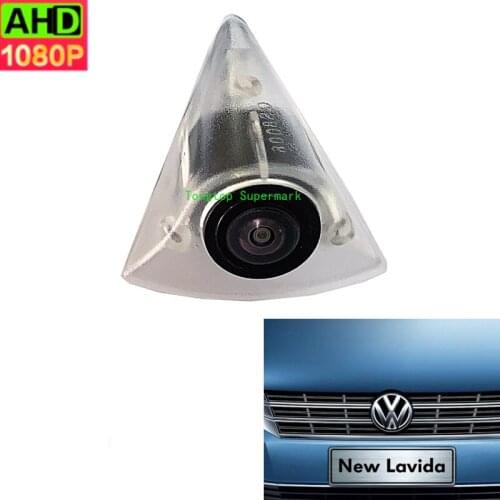 Night Vision CCD Car Front View Logo Embeded Camera For Volkswagen Tiguan/Passat/MAGOTAN Waterproof