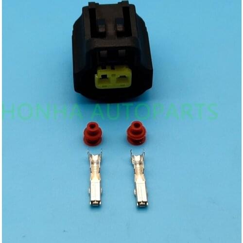 5/10/20/50/100pcs 2 Pin 2 Way Water Temp Sensor Connector Plug Clip Kit 90980-11062 1-178392-4