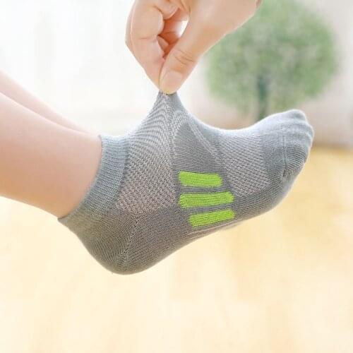 5 Pair/Lot Kids Soft Breathable Cotton Socks Boy,Girl,Baby,beautiful Cartoon Dots Fashion Sport Socks Summer Children Gift