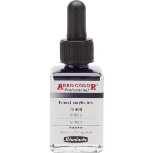 Schmincke Aero Color Acrylic Ink 28 ml 400 Indigo