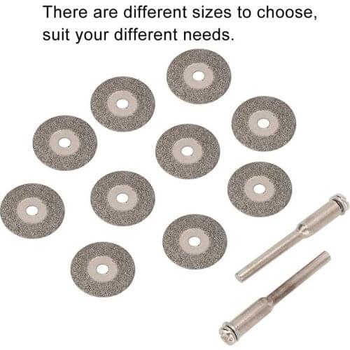 Professional 10PCS Diamond Disc Cutting Wheel Rotary Tool Jewelry Grinding Machine Accessories Jewelry Making Tool for Jeweler b