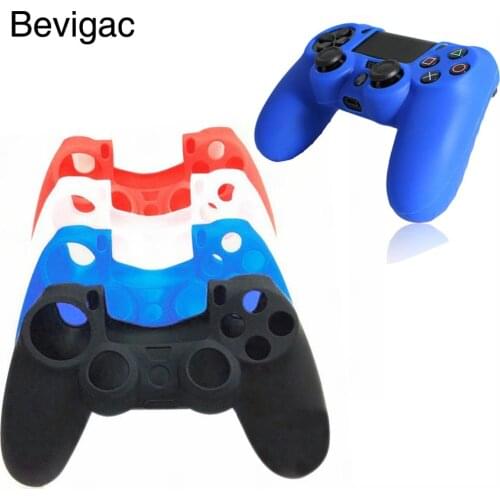 Bevigac for Sony PS4 Joystick Skin Playstation 4 Case Play Station PS 4 Dualshock 4 Gamepad Controller Console Joypad Cover