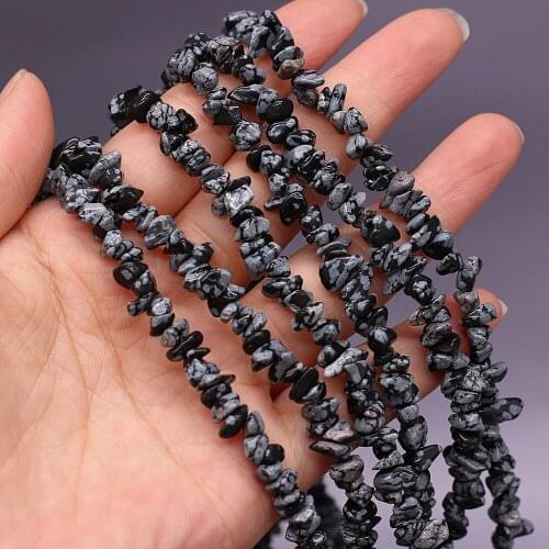 Natural Stone Beads Irregular Gravel Alabaster Isolation Bead For Jewelry Making DIY Necklace Bracelet Accessory