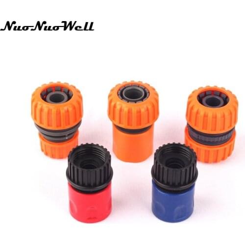 2pcs/lot 3/4" 20mm Garden Hose Quick Connector Garden Micro Irrigation Watering Pipe Fittings Water Tap Adapter Fast Joints