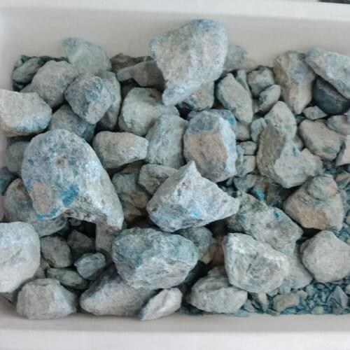 DHXYZB 1kg Natural blue apatite raw Stone Healing Reiki Crystal Gemstone stones and Minerals Specimen rough sample home decor