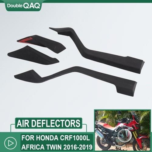 Motorcycle CRF 1000 L Upper and Lower Air Deflectors Kit Wind Deflector For Honda CRF1000L Africa Twin 2016 2017 2018 2019