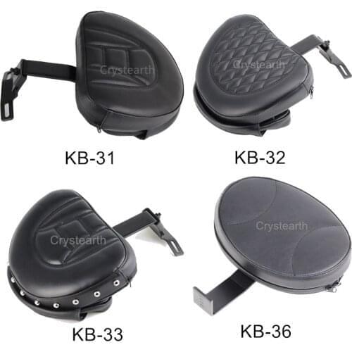 Motorcycle Plug-in Adjustable Driver Backrest Kit Rider Backrest For Harley Fatboy Heritage Softail 2007-2017 2016 2015 2014