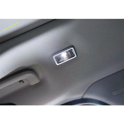 Lapetus Rear Seat Roof Reading Lights Lamps Frame Cover Trim 2 Pcs Fit For Land Rover Range Rover Velar 2018 2019 2020 2021 ABS