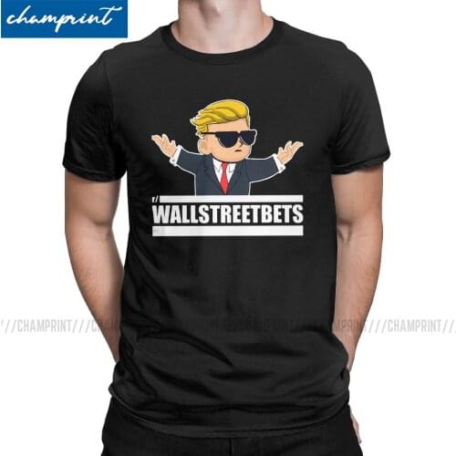 Men Reddit Wallstreetbets Day Trader Stock Market Options T Shirt Bitcoin Crypto Ethereum Clothing Vintage Btc Blockchain Tees